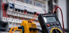 Photorealistic illustration of fault finding & maintenance
